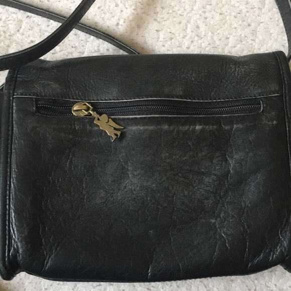 Black leather American Angel purse - Picture 7 of 7